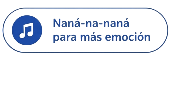 Naná-na-naná para más emoción